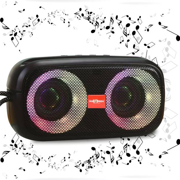 Make Ur Wish Wireless Portable Speaker With RGB Dimmable Light USB/AUX/TF Card Support 6 Hrs 10 W Bluetooth Speaker
