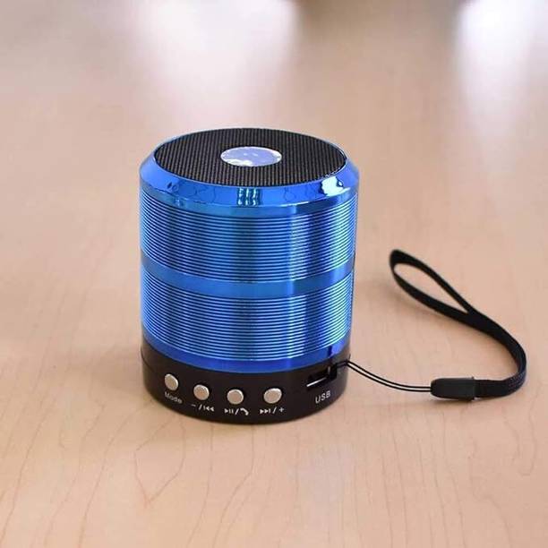 Mrs Simin Mini Bluetooth Speaker with FM Radio, Memory Card Slot, USB Pen Drive Slot 5 W Bluetooth Speaker
