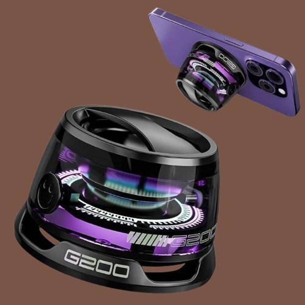 TARAMAN Portable Magnetic Wireless Speaker with Deep Bass & LED Lighting S64 5 W Bluetooth Speaker