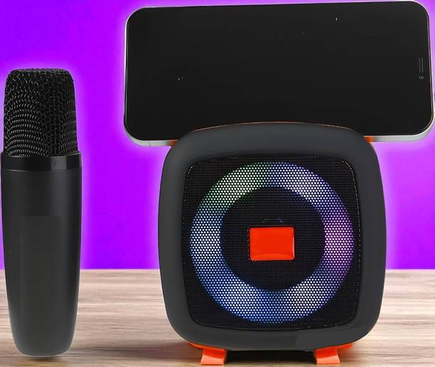 Ziddjeet X229 Party Speaker with Microphone – Loud Sound, Mic Input, Long Battery Backup 5 W Bluetooth Speaker