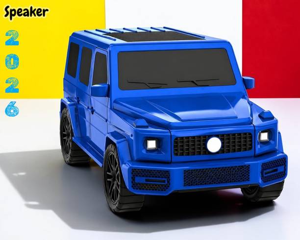 Nilesawar X104 Car Style Bluetooth Speaker – Heavy Bass Wireless Audio Device 10 W Bluetooth Speaker