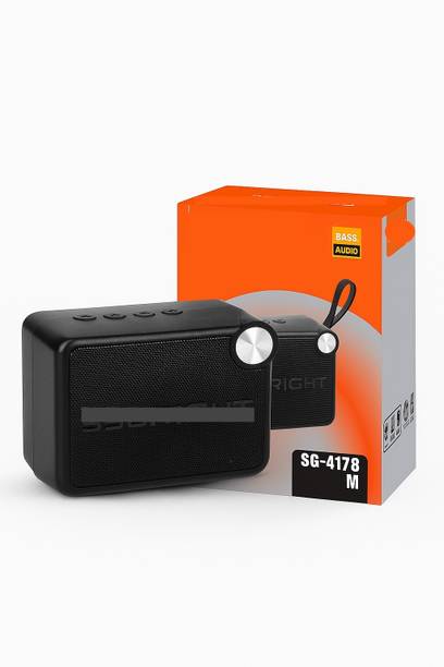 zinglu Portable 5W Bluetooth Speaker | High Bass Wireless Speaker for Music 6 W Bluetooth Speaker