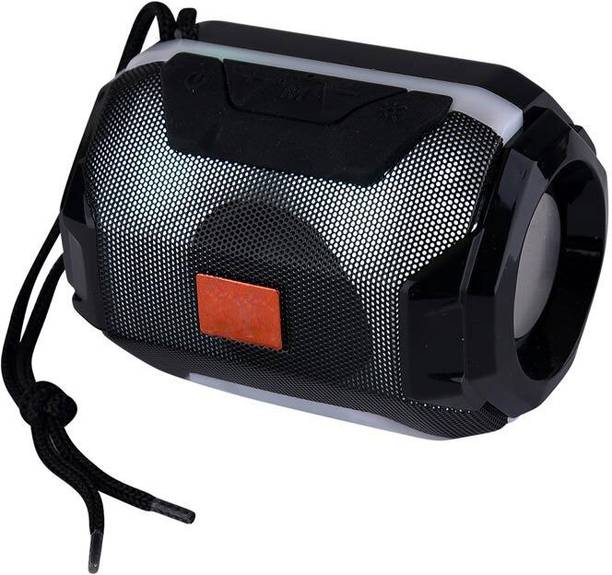 Techobucks Stereo Portable Rechargeable/Waterproof Flashing led Light Best Wireless 5 W Bluetooth Speaker