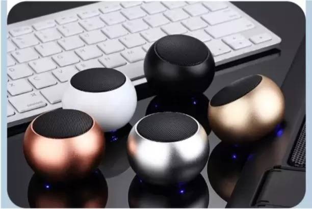 Dosmix (PORTABLE BLUETOOTH MINI SPEAKER) Dynamic Metal Sound with High Bass 5 W with Google & Alexa Assistant Smart Speaker