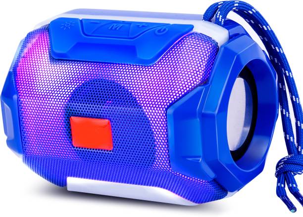 F FERONS Powerpact bass & stereo audio color changIng led Light wireless portable FRB-162 3 W Bluetooth Speaker