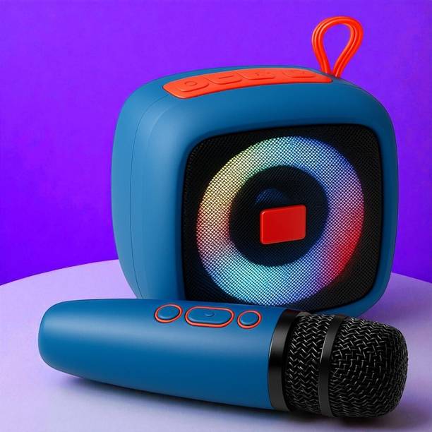 Sagaft X369 (2-in-1) Bluetooth Karaoke Mic with Speaker – For Kids, Adults & Events 5 W Bluetooth Speaker