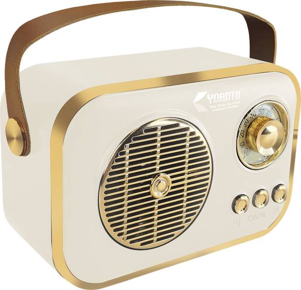 YOROTO Retro Bluetooth Speaker Vintage Design 12 W Bluetooth Speaker