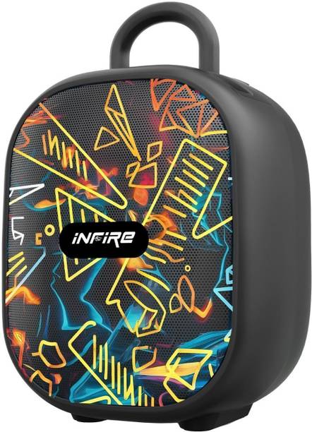 iNFiRe Fusion 12W Portable Bluetooth Speaker | TWS | USB & SD Card | 8 Hrs Playtime 12 W Bluetooth Speaker