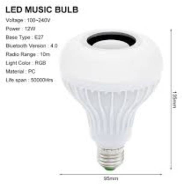GUGGU OJZ_465U_Bulb Bluetooth Speaker compatiable With all smartphones|devices 48 W Bluetooth Speaker