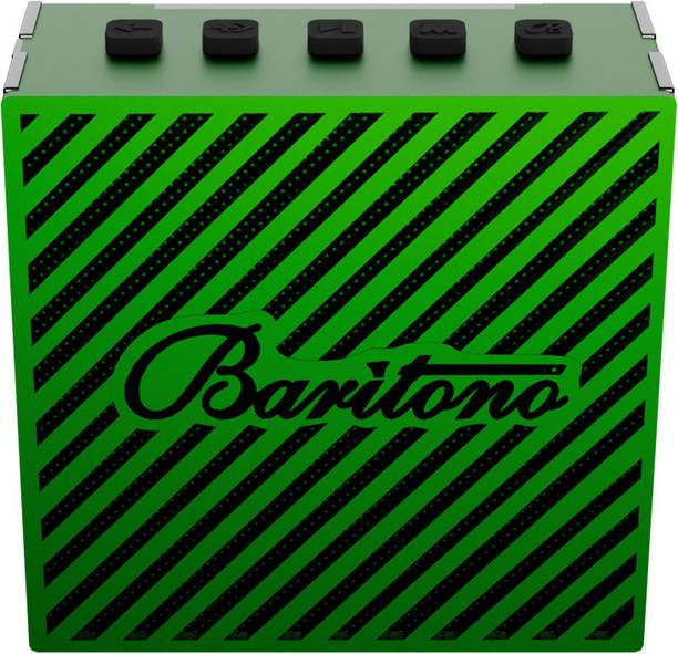 baritono 7W Square Mini Wireless Bluetooth Portable Speaker Dynamic Sound with High Bass 7 W Bluetooth Speaker