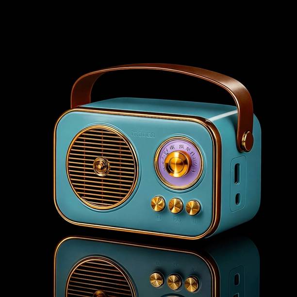 NextFusion Bolandmusic Retro Bluetooth Speaker 10 W Bluetooth Speaker
