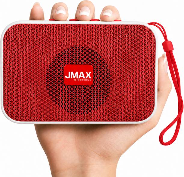Jmax Portable Speaker With Thunder Sound and High Bass | Supports USB,Memory Card 7 W Bluetooth Speaker