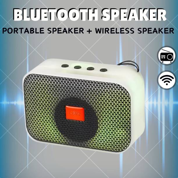 Clairbell M412 Bluetooth Speaker With Deep Sound & Unique Style Support USB/FM/SD CardI294 5 W Bluetooth Speaker