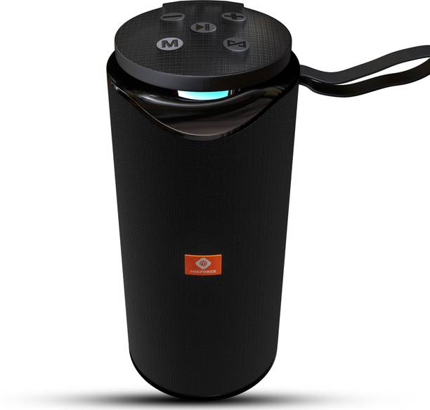 MAK POWER Heavy Bass | Stereo Sound | Travel Friendly | Rechargeable | Wireless 10 W Bluetooth Speaker