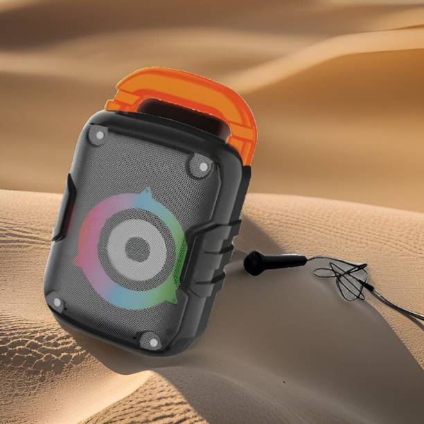 Clairbell 24v_Champ Mini Trolley Speaker: 6hr Playback, 2000mAh Battery, 20W Bluetooth 10 W Bluetooth Speaker