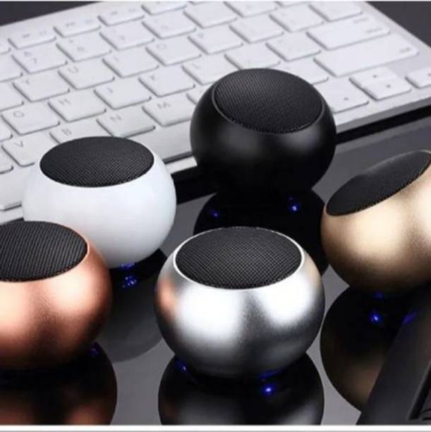 Echomate ATI_676W_M3 WIRELESS SMALL BLUETOOTH SPEAKER WITH BIG SOUND METAL ROUND BODY 5 W Bluetooth Speaker