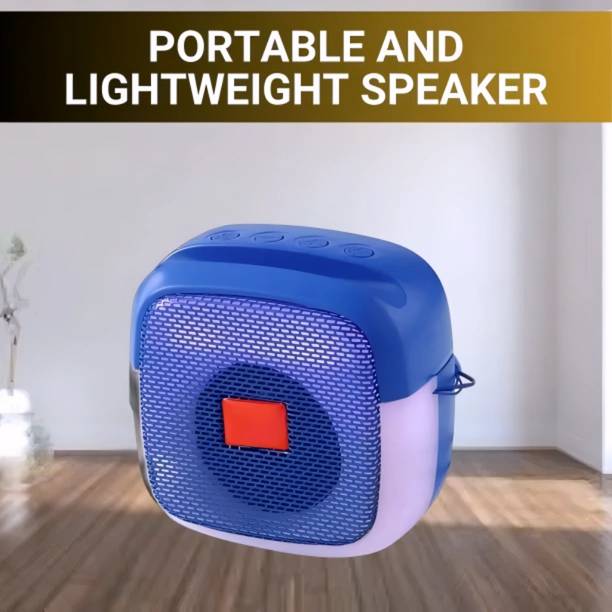TWS Bluetooth Boom Tower Crystal Beats with Strobe Light Display_HW 5 W Bluetooth Speaker