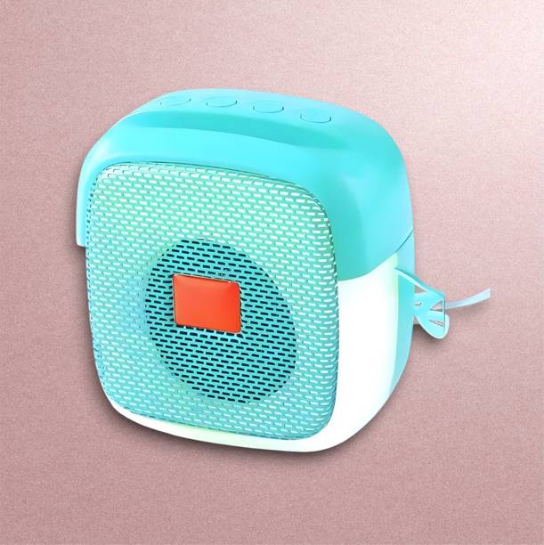 GDS Portable Bluetooth Speaker - Extra Bass with Multicolor Disco Lights_KK 5 W Bluetooth Speaker