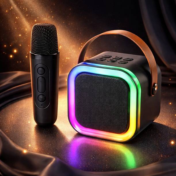 Khopche RGB Portable Bluetooth Speaker With Mic 5 W Bluetooth Speaker