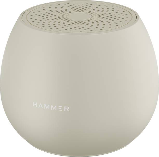 Hammer Drop 5W Bluetooth Speaker with Twin Pairing, 100H StandBy Time, 52mm Drivers 5 W Bluetooth Speaker