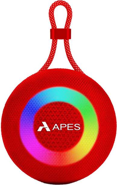 APES Beat Bluetooth Speaker,Wireless Portable Speaker,5hrs Playtime,Dynamic RGB LED's 5 W Bluetooth Speaker