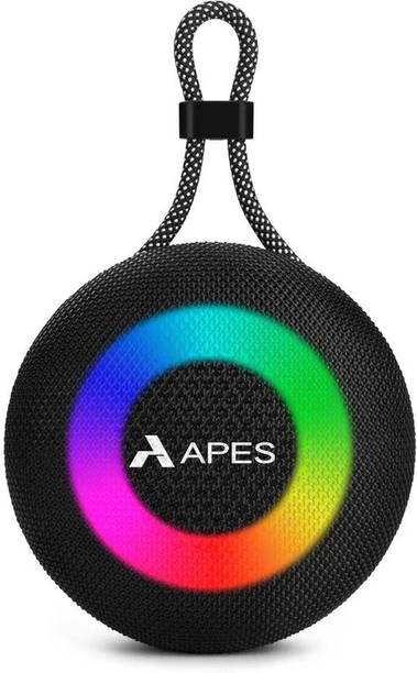 APES Beat Bluetooth Speaker,Wireless Portable Speaker,5hrs Playtime,Dynamic RGB LED's 5 W Bluetooth Speaker