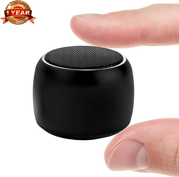 Techobucks Latest MINI Speaker, Wireless Bluetooth Speaker With Dynamic Sound (Black) 4 W Bluetooth Speaker
