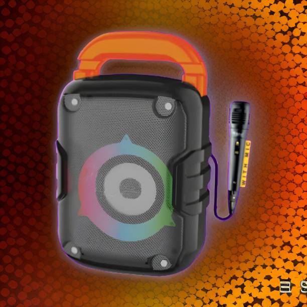 Clairbell 53v_Champ Mini Trolley Speaker: 6hr Playback, 2000mAh Battery, 20W Bluetooth 10 W Bluetooth Speaker