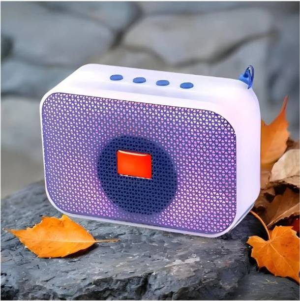AlakhDM Pulsating Rhythm with Flashing LED 5W Bluetooth Speaker 5 W Bluetooth Speaker