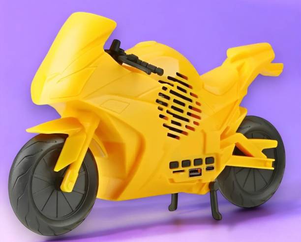 Ziddjeet X274 Portable Bluetooth Speaker Dynamic Thunder Sound 1200mah,Sports Bike Design 5 W Bluetooth Speaker