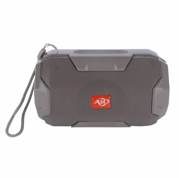 A&O AO-106 (PORTABLE BLUETOOTH SPEAKER) Dynamic Thunder Sound with High Bass, Built-In Torch & Mobile Stand 5 W Bluetooth Speaker