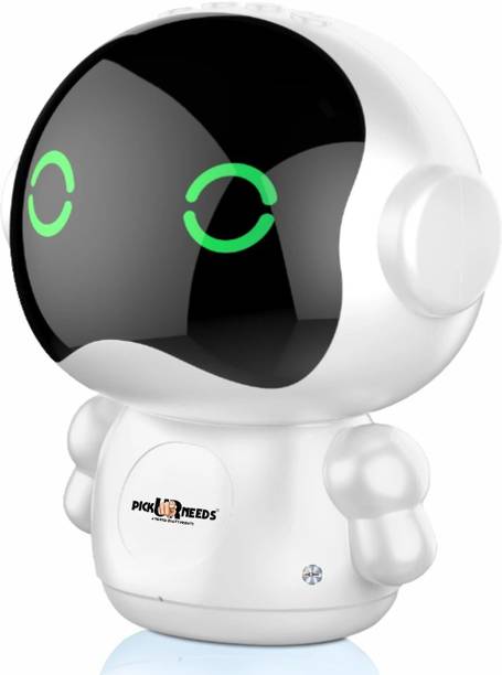 Pick Ur Needs Portable Rechargeable Wireless Speaker with FM & USB Support, RGB Lights, 800mAh 5 W Bluetooth Speaker