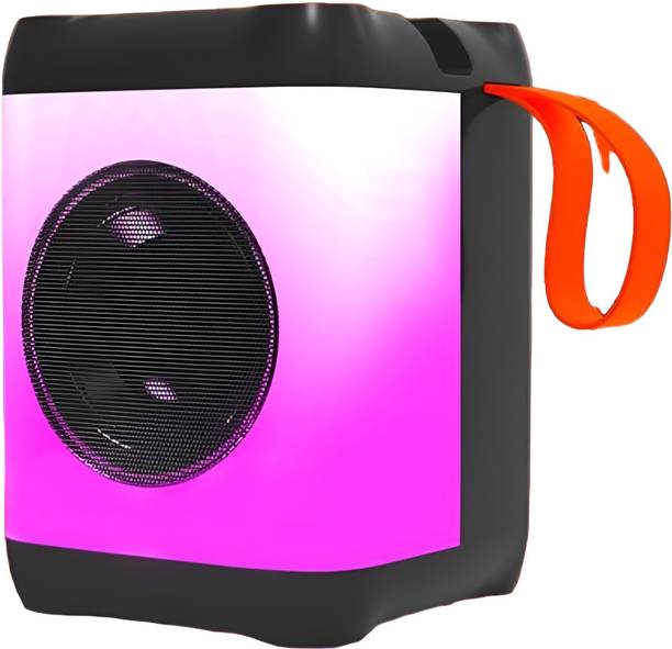 COREGENIX ThunderBass 8W BT Speaker, Long Playtime with USB,SD Card,AUX, FM & Fastcharging 8 W Bluetooth Speaker