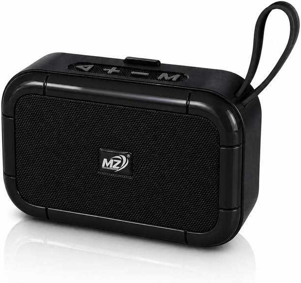 MZ Bluetooth Speaker with FM Radio & Antenna | Strong Signal | 6 Months Warranty 8 W Bluetooth Speaker