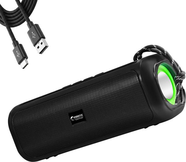 YOROTO YO-430 Sound Beast Wireless Freedom with Boom Bass & Neon Glow 16 W Bluetooth Speaker