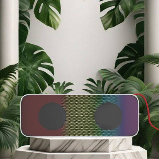 GUGGU Bluetooth Speaker 1200mAh Battery 20W With Crydtal Sound & Microwoofers SD58 5 W Bluetooth Home Audio Speaker