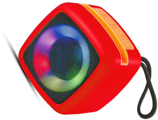 XVEP YO-323, 6H Playtime, LED Lights, Deep Bass, Powerful Sound, Portable, Wireless 5 W Bluetooth Speaker