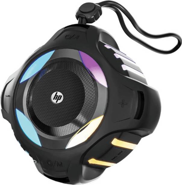 HP Bluetooth Speaker S300 with Noise Reduction Built in Microphone 5 W Bluetooth Speaker