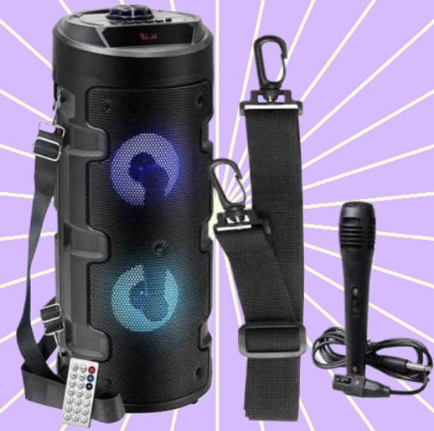 FRONY Thunder_74Karaoke Bluetooth Speaker with Super Bass & Mic - 15W 15 W Bluetooth Speaker