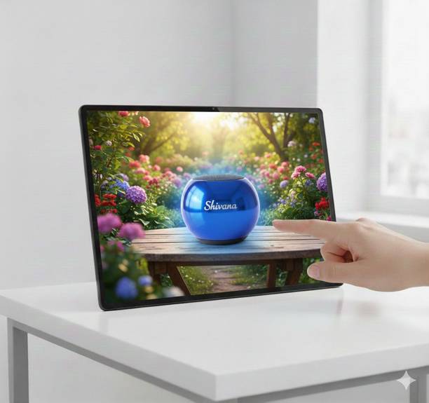 Shivana Mini boost ||Blue Mini Bluetooth speaker M4-S77 with Google & Siri Assistant Smart Speaker