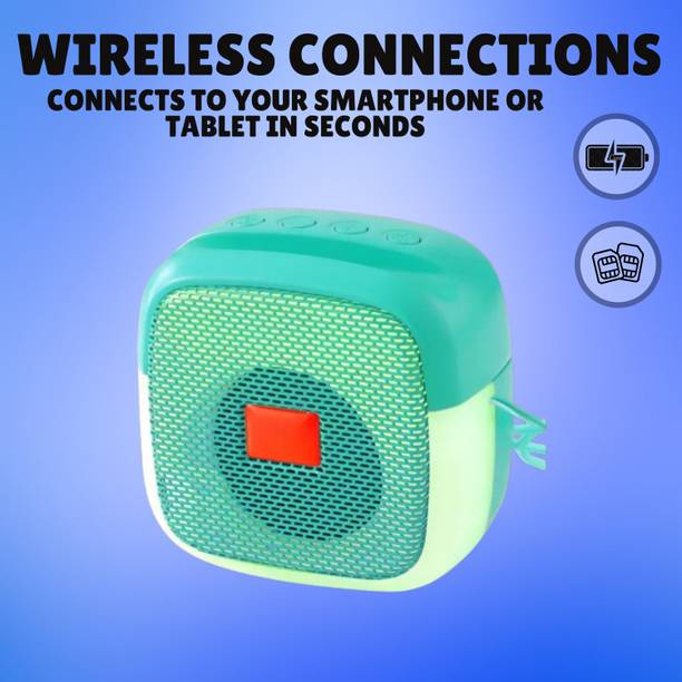 GUGGU M424 Bluetooth Speaker, Support USB,Micro SD,FM With Powerful Sound SpeakersF206 5 W Bluetooth Speaker