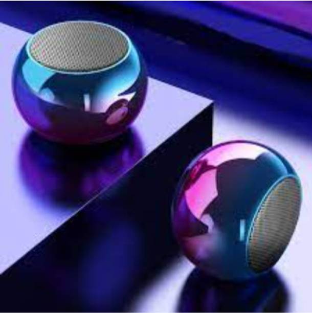 SYARA VVK125_JK18-M3 BLUETOOTH SPEAKER ROUND STEEL BODY WITH HIGH BASS SOUND 48 W Bluetooth Speaker