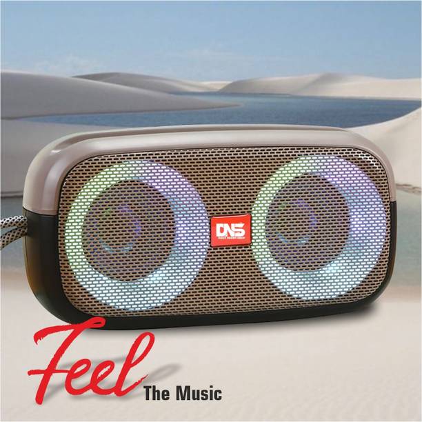 Daily Needs Shop Bluetooth Super Bass Subwoofer Portable Wireless Rechargeable With RGB Light 10 W Bluetooth Speaker