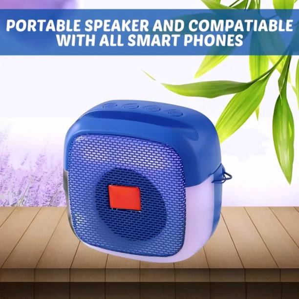 TWS Bluetooth Boom Tower Crystal Beats with Strobe Light Display_JB 5 W Bluetooth Speaker