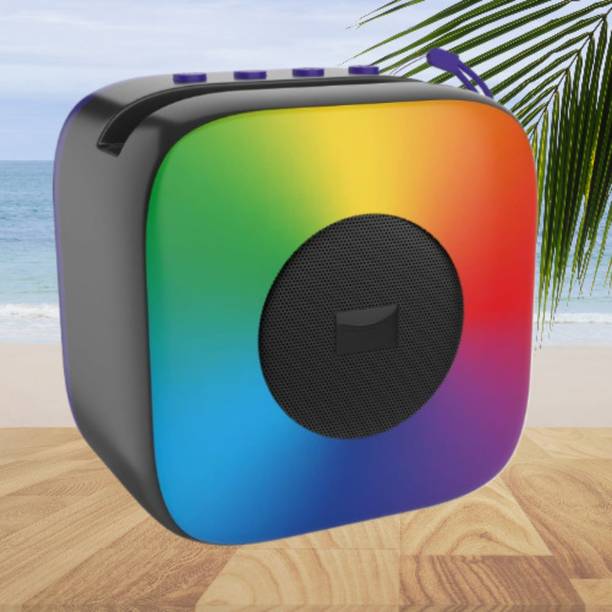 FRONY 68v_Sonic 12W RGB Outdoor Bluetooth Speaker - Your Portable Party Powerhouse! 10 W Bluetooth Speaker