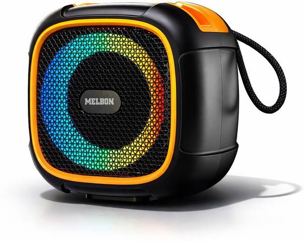 Melbon Beat Pro Portable Wireless Bluetooth Speaker, RGB Lights, 5W Bass & 8H Playtime 5 W Bluetooth Speaker