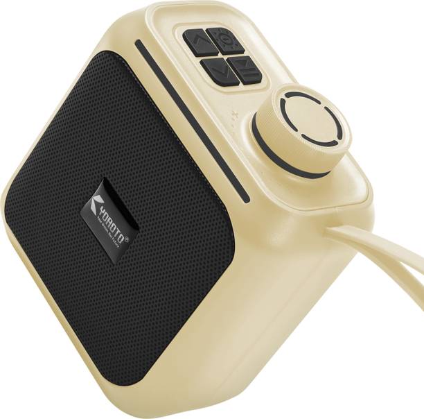 YOROTO Wireless Speaker with HD Stereo Audio & Deep Bass Performance 12 W Bluetooth Speaker