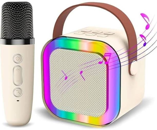 TECHMAZE Latest YD-668 Ultra 3D Sound Wireless Bluetooth Speaker with Mic K12 5 W Bluetooth Speaker