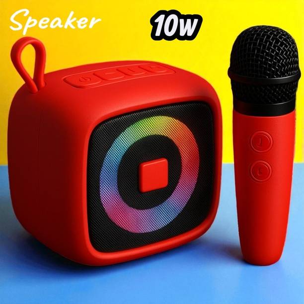 3BAAN X384 Compact Speaker with Mic | Portable Wireless Audio System 10 W Bluetooth Speaker