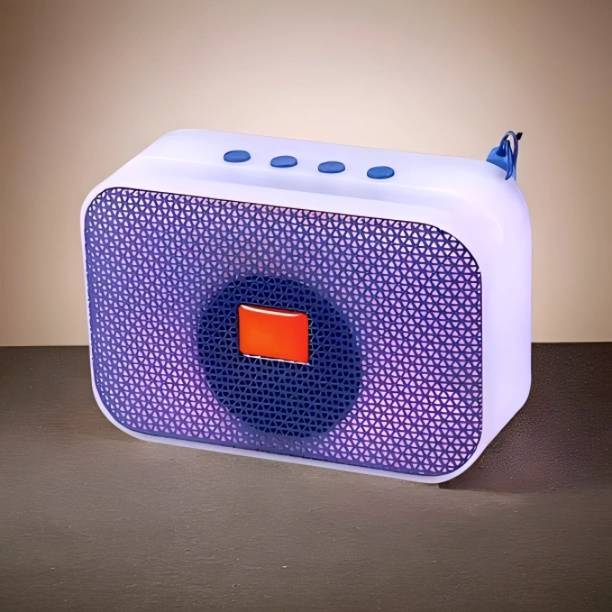 AIZINA Compact Sonic Emitter with Thundering Bass via Bluetooth_SHD 5 W Bluetooth Speaker
